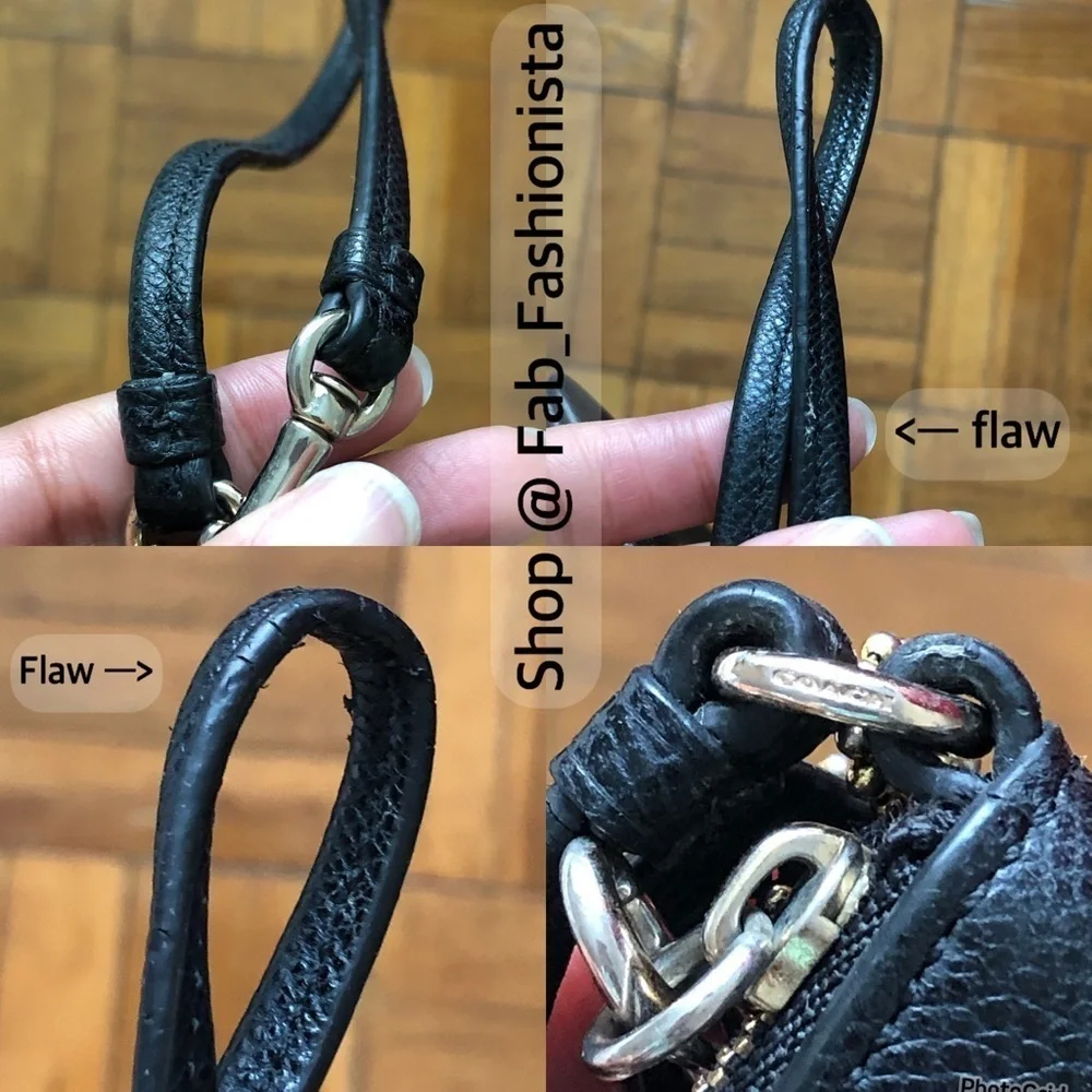 Coach leather Wallet wristlet